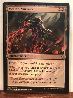 MtG Molten Nursery Battle for Zendikar Regular - Image 1