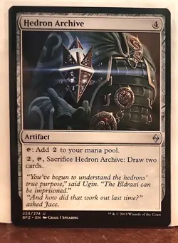 MtG Hedron Archive Battle for Zendikar Regular - Image 1