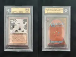 Mishra's Factory (Winter) ANTIQUITIES Mtg MINT BGS 9.5 BASIC+ (9/9.5/9.5/10) - Image 1
