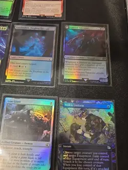 Mtg Final Fantasy Lot (12) Rare Foil Extended Art Vincent Valentine Collector - Image 3