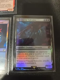 Mtg Final Fantasy Lot (12) Rare Foil Extended Art Vincent Valentine Collector - Image 4