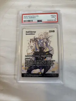 2025 MTG FINAL FANTASY: THROUGH THE AGES FOIL #0018 CECIL HARVEY PSA 9 - Image 1