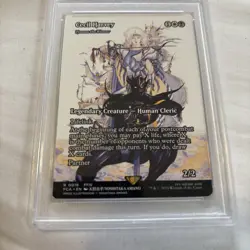 2025 MTG FINAL FANTASY: THROUGH THE AGES FOIL #0018 CECIL HARVEY PSA 9 - Image 4