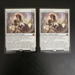 Sungold Sentinel #37 [Innistrad Midnight Hunt] Regular MTG Rare [x2] - Near Mint - Image 1