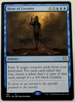Hour of Eternity Commander: Innistrad: Midnight Hunt - MTG RARE - Image 1