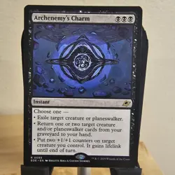 Archenemy's Charm EOE Edge of Eternities MTG 88 M/NM Corner Issue - Image 1