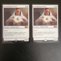 Containment Priest #13 [Core Set 2021] Regular MTG Rare [x2] - Near Mint - Image 1