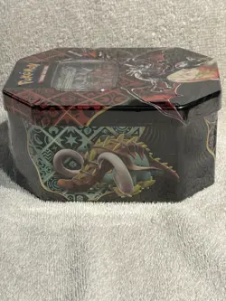 Pokemon Paldean Fates Charizard EX Tin 4 Boosters (New/Factory Sealed) Hot!! - Image 4