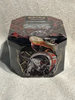 Pokemon Paldean Fates Charizard EX Tin 4 Boosters (New/Factory Sealed) Hot!! - Image 5