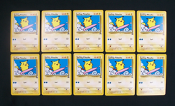 Lot of 10 2001 Pokemon Black Star Promo #28 Surfing Pikachu Cards NM Unplayed - Image 1