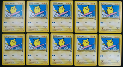 Lot of 10 2001 Pokemon Black Star Promo #28 Surfing Pikachu Cards NM Unplayed - Image 2