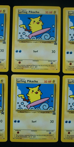 Lot of 10 2001 Pokemon Black Star Promo #28 Surfing Pikachu Cards NM Unplayed - Image 4