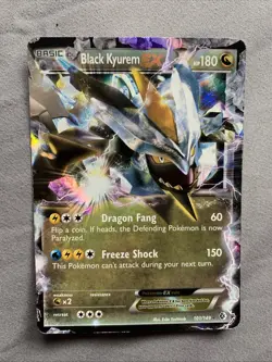 Pokemon - Black Kyurem EX - 101/149 - Boundaries Crossed - Holo - Ultra Rare NM - Image 1