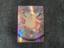 2000 TOPPS CHROME POKEMON CLEFABLE SPECTRA CHROME NM MINT - Image 1