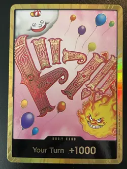 DON!! Card (Big Mom) (Gold) [PRB-01 - ] - NM [Foil] TCG One Piece - Image 1