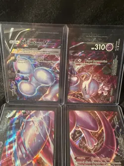 Pokemon Mewtwo V-UNION [Set of 4] - SWSH: Sword & Shield Promo Cards NM ENG - Image 2