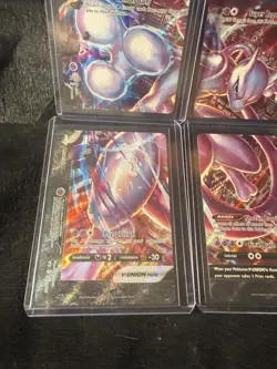 Pokemon Mewtwo V-UNION [Set of 4] - SWSH: Sword & Shield Promo Cards NM ENG - Image 3
