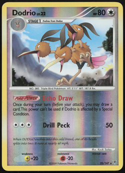 Pokemon Supreme Victors Dodrio Rare Reverse Holo 25/147 Card Light PLay - Image 1