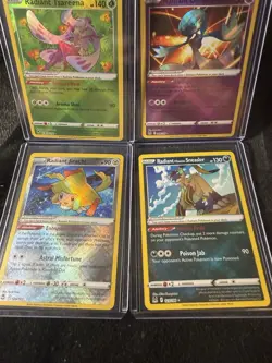 2022 Pokemon NM Radiant Card Lot x4: Jirachi, Sneasler, Gardevoir, Tsareena - Image 3
