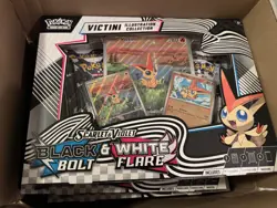 Pokemon TCG Unova Victini Illustration Collection S&V Black Bolt & White Flare - Image 1