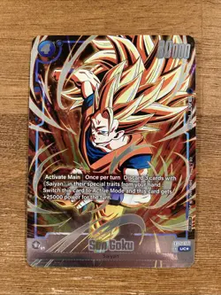 Son Goku FB02-051 Alternative Art WINNER Foil Dragon Ball Super Card Game | NM - Image 1
