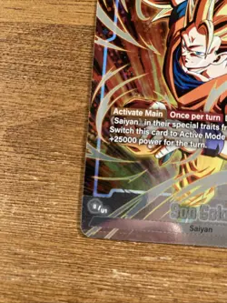 Son Goku FB02-051 Alternative Art WINNER Foil Dragon Ball Super Card Game | NM - Image 2
