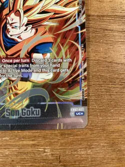 Son Goku FB02-051 Alternative Art WINNER Foil Dragon Ball Super Card Game | NM - Image 3