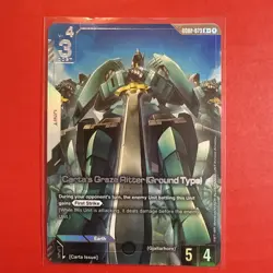 Carta's Graze Ritter (Ground Type) (R+) - Dual Impact GD02-073 Gundam Card NM - Image 1
