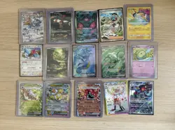 Pokemon TCG 28 Card Bundle, SR, FA, Rare , Holo, RH - Image 1