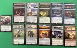 Magic the Gathering Foundations Lot of 27 Mythic - Massacre Wurm Mazes End - Image 3