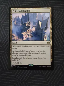 mtg petrified hamlet secrets of strixhaven - Image 1