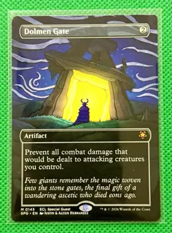 MTG Dolmen Gate (Borderless) Magic: The Gathering Special Guests Mythic #0145 - Image 1