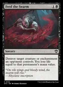 MTG Feed the Swarm ** Outlaws of Thunder Junction Commander ** English - Image 1