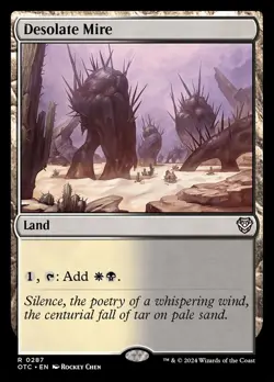 MTG Desolate Mire ** Outlaws of Thunder Junction Commander ** English - Image 1