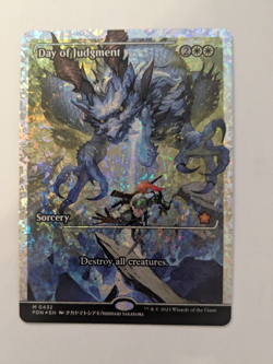 Day of Judgment - Fracture Foil - Showcase English Foundations MtG Magic - Image 1