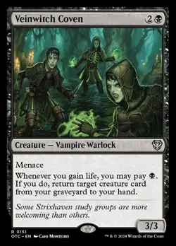 MTG Veinwitch Coven ** Outlaws of Thunder Junction Commander ** English - Image 1