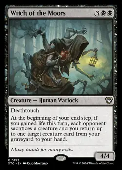 MTG Witch of the Moors ** Outlaws of Thunder Junction Commander ** English - Image 1
