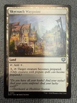 MTG - Skycoach Waypoint - Secrets of Strixhaven - SOS - Free P&P - Image 1