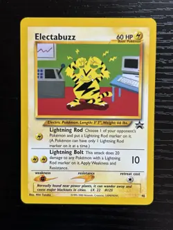 Pokemon Card - Electabuzz WoTC Black Star Promo 46 - Image 1