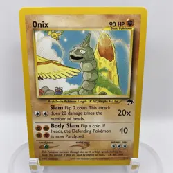 Onix 3/18 Southern Islands NM WOTC Pokemon TCG Vintage Single - Image 1