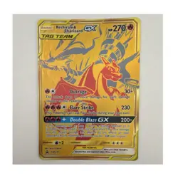 Reshiram & Charizard GX SM247 Sun & Moon Promo TAG TEAM Holo Promo Pokemon TCG - Image 1