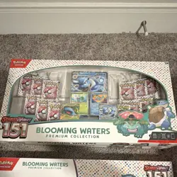 Lot of 3 Pokemon TCG Scarlet & Violet 151 Blooming Waters Premium Collection Box - Image 4