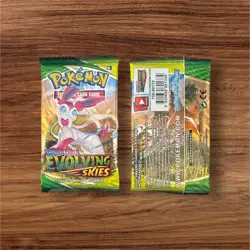 Pokemon TCG Evolving Skies Booster Pack SWSH English Factory Sealed - Random Art 820650808777 - Image 1