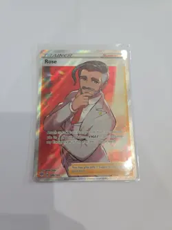 Pokemon TCG Rose Darkness Ablaze 189/189 Holo Full Art - Image 1