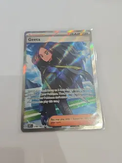Pokemon TCG Geeta 218/197 Obsidian Flames - Image 1