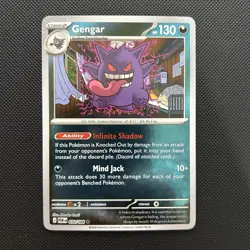 Pokemon TCG Gengar 050/088 Reverse Holo Perfect Order - Image 2