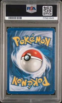 PSA 1 POOR BASE SET 2 #8 HITMONCHAN-HOLO Vintage 2000 Pokemon TCG - Image 3