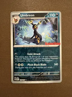 Umbreon - 130/197 - Gamestop Exclusive Promo - Reverse Holo Pokemon TCG NM - Image 1