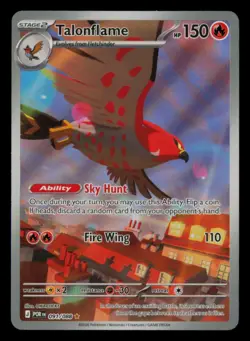 Talonflame 091/088 Holo Illustration Rare Perfect Order Pokemon Near Mint - Image 1