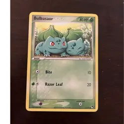 Pokemon Bulbasaur 012/17 POP Series 2 Promo Regular Common 40 HP Basic Eng 2005 - Image 1